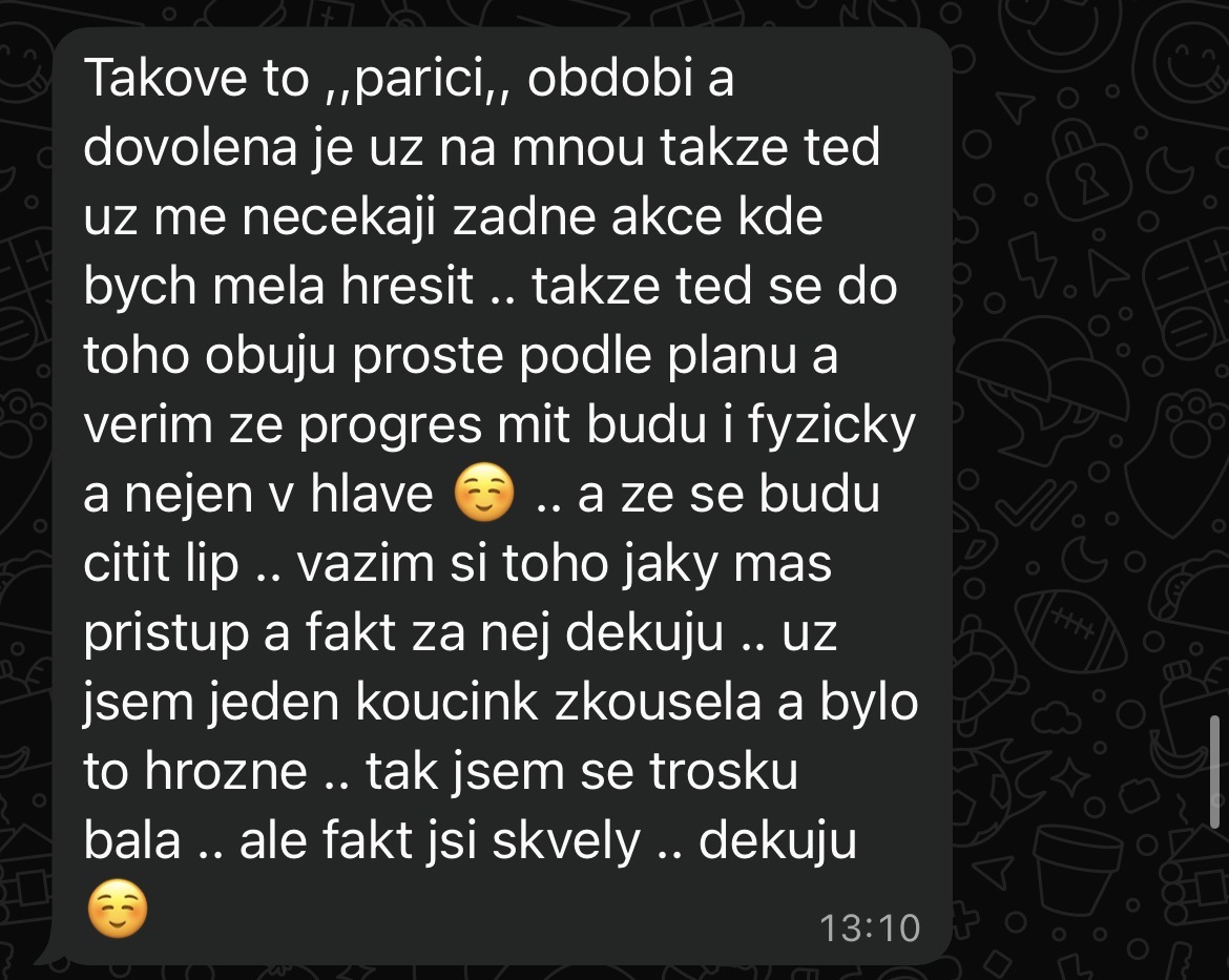 Reference od klientky